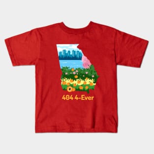 Atlanta 404 4Ever Kids T-Shirt